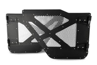 Thumbnail for DV8 18-22 Jeep 4 Door JL/JT Aluminum Half Doors with Perforated Mesh Rear