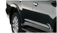 Thumbnail for Bushwacker 08-15 Toyota Sequoia OE Style Flares 4pc Fits w/ Factory Mudflap - Black