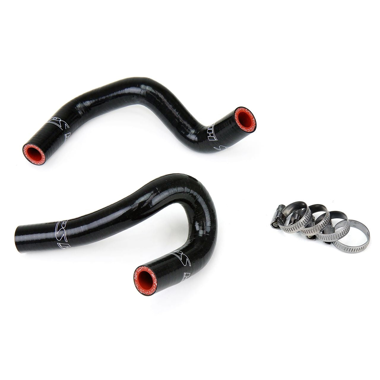 HPS Reinforced Black Silicone Heater Hose Kit Coolant for Mazda 90-93 Miata 1.6L