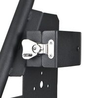 Thumbnail for Go Rhino 18-24 Jeep Wrangler JL/JLU/JT Front Fender Jack Mount for Hi-Lift Jack - Tex. Blk