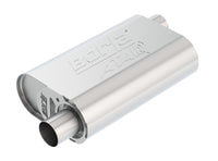 Thumbnail for Borla CrateMuffler Stock SBC 283/327/350 ATAK 2.25in Offset/Offset 14inx4.35inx9in Oval Muffler