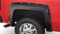 Thumbnail for Bushwacker 14-18 Chevy Silverado 1500 Fleetside Pocket Style Flares 2pc 69.3in Bed - Black