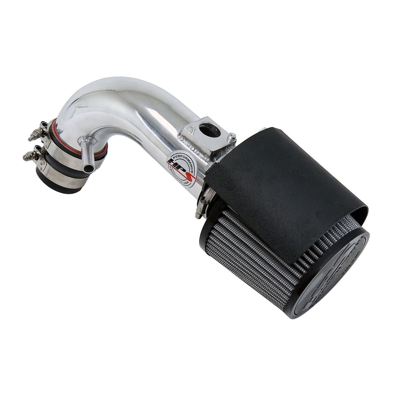 HPS Shortram Air Intake Kit 08-15 Scion xB 2.4L, Includes Heat Shield, Polish