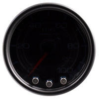 Thumbnail for Autometer Spek-Pro Gauge Fuel Press 2 1/16in 100psi Stepper Motor W/Peak & Warn Blk/Smoke/Blk
