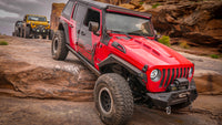 Thumbnail for DV8 Offroad 18+ Jeep JL Heat Dispersion Hood - Primer Black