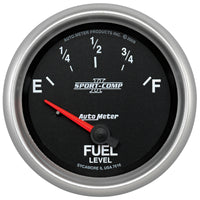 Thumbnail for Autometer Sport-Comp II 2-5/8in Short Sweep Electronic 73-10ohms Fuel Level Gauge