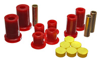 Thumbnail for Energy Suspension 97-03 Ford F100/F150/F250 2WD Red Front Control Arm Bushings