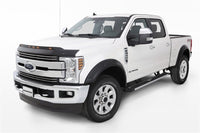 Thumbnail for Bushwacker 17-19 Ford F-250 Super Duty w/ 81.8in Bed DRT Style Flares 4pc - Black