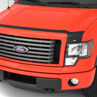 Thumbnail for AVS 11-14 Hyundai Sonata Aeroskin Low Profile Acrylic Hood Shield - Smoke