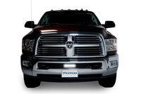 Thumbnail for Putco 11-18 Ram HD - SS - Bar Style Bumper Grille Inserts w/ 10in Luminix Light Bar (Black)