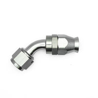 Thumbnail for DeatschWerks 10AN Female Swivel 45-Degree Hose End PTFE (Incl. 1 Olive Insert)
