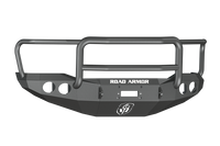 Thumbnail for Road Armor 07-13 Toyota Tundra Stealth Front Winch Bumper w/Lonestar Guard - Tex Blk