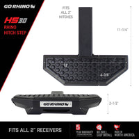 Thumbnail for Go Rhino HS-30 Rhino Hitch Step