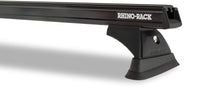 Thumbnail for Rhino-Rack 06-15 Toyota FJ Cruiser 4 Door SUV Heavy Duty RCH 2 Bar Roof Rack - Black
