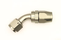 Thumbnail for DeatschWerks 10AN Female Swivel 45-Degree Hose End CPE