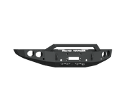 Thumbnail for Road Armor 19-20 Ford Ranger Stealth Front Winch Bumper w/Pre-Runner/Round Pods - Blk