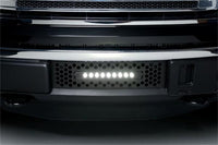 Thumbnail for Putco 11-14 Ford F-150 EcoBoost SS Black Punch Bumper Grille Insert w/ 10in Luminix Light Bar