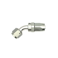 Thumbnail for DeatschWerks 8AN Female Swivel 45-Degree Hose End CPE