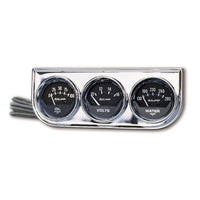 Thumbnail for Autometer AutoGage 3-Gauge Console 52.4mm Mech 0-100 PSI Oil Press/ 10-16 V / 130-280 Deg Water Temp