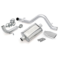 Thumbnail for Banks Power 12-15 Jeep 3.6L Wrangler (All) - 2dr Monster Exh Sys - SS Single Exh w/ Chrome Tip