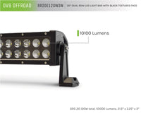 Thumbnail for DV8 Offroad BRS Pro Series 20in Light Bar 120W Flood/Spot 3W LED - Black