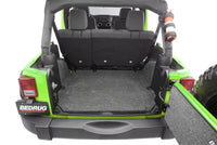 Thumbnail for BedRug 07-10 Jeep JK Unlimited 4Dr Rear 5pc Cargo Kit (Incl Tailgate & Tub Liner)