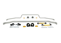 Thumbnail for Whiteline 09-17 Nissan GT-R (Premium) / 12-16 GT-R Black Edition Front and Rear Swaybar Kit