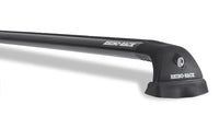 Thumbnail for Rhino-Rack 07-22 Jeep Wrangler JK/JL 4 Door Hard Top Vortex SG 2 Bar Roof Rack - Black