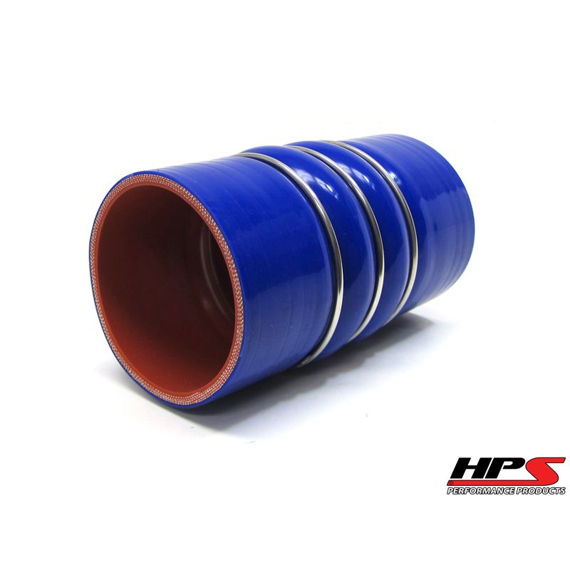 HPS 2.25" ID , 6" Long High Temp 4-ply Reinforced Silicone CAC Coupler Hose Cold Side (57mm ID , 152mm Length)