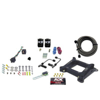 Thumbnail for Nitrous Express 4150 Gemini Pro-Power Alcohol Nitrous Kit (100-500HP) w/o Bottle