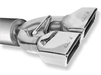 Thumbnail for Borla 11-14 Dodge Challenger 3.6L AT/MT RWD 2Dr Single Split Rear Exit Rectangle Tip Catback Exhaust