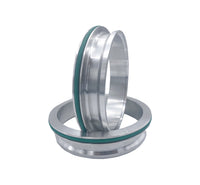 Thumbnail for Granatelli 3.0in Stainless Steel Dual Seal Clamp Weld-On Ferrule Set