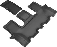 Thumbnail for 3D MAXpider 2021 Kia Sorento 6-Seat Kagu 3rd Row Floormats - Black