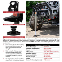 Thumbnail for Go Rhino Xventure Gear EG1 El Gato Hydraulic Jack - Graphite