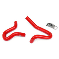 Thumbnail for HPS Reinforced Red Silicone Heater Hose Kit Coolant for Hyundai 10-14 Genesis Coupe 2.0T Turbo 4Cyl