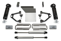 Thumbnail for Fabtech 07-18 GM K1500 w/OE Forged UCA 3.5in UCA System w/DL 2.5 Coilovers & Rear DL Shocks
