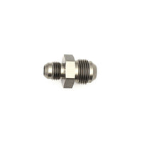 Thumbnail for DeatschWerks 8AN Male Flare to 6AN Male Flare Reducer Straight - Anodized Matte Black
