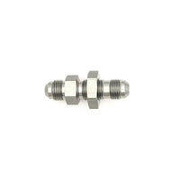 Thumbnail for DeatschWerks 6AN Male Flare To 6AN Male Flare Bulkhead Adapter (Incl. Nut)