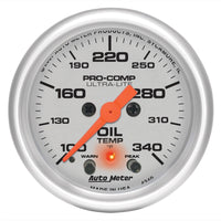 Thumbnail for Autometer Ultra-Lite 2-1/16in. / 340 Degree F (Stepper Motor w/Peak & Warn) Oil Temperature Gauge