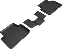 Thumbnail for 3D MAXpider 2019-2019 Volkswagen Jetta Kagu 2nd Row Floormats - Black