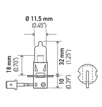 Thumbnail for Hella H3 12V 55W Xen White XB Bulb (Pair)