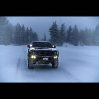 Thumbnail for Road Armor 12-15 Toyota Tacoma Stealth Front Winch Bumper w/Lonestar Guard - Tex Blk