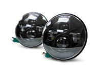 Thumbnail for DV8 Offroad 07-18 Jeep Wrangler JK LED Projector Headlights