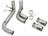 Thumbnail for aFe Victory Series 4in 409-SS DPF-Back Exhaust w/ Dual Polished Tips 2017 GM Duramax V8-6.6L(td) L5P
