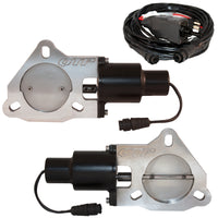 Thumbnail for QTP 3in Bolt-On QTEC Dual Electric Cutout Valves - Pair