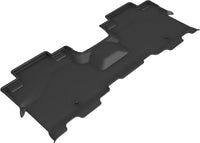 Thumbnail for 3D MAXpider 2018-2020 Lincoln/Ford Navigator/Expedition Kagu 2nd Row Floormats - Black