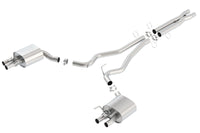 Thumbnail for Borla 15-16 Ford Mustang Shelby GT350 5.2L ATAK Cat Back Exhaust (Uses Factory Valence)