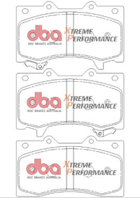 Thumbnail for DBA 2010+ Nissan Patrol Y62 5.6L XP Performance Front Brake Pads