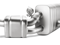Thumbnail for Akrapovic 12-15 Porsche Boxster (981) Slip-On Line (Titanium) w/ Titanium Tips