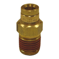 Thumbnail for Firestone Male Connector 5/16in. Push-Lock x 1/4in. NPT Brass Air Fitting - 25 Pack (WR17603058)
